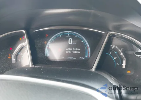 2018 Honda Civic Ex из США, поврежденный, VIN 19XFC2F76JE031537